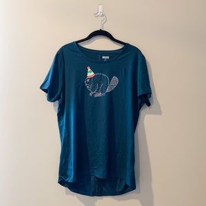 Angry beaver birthday tshirt